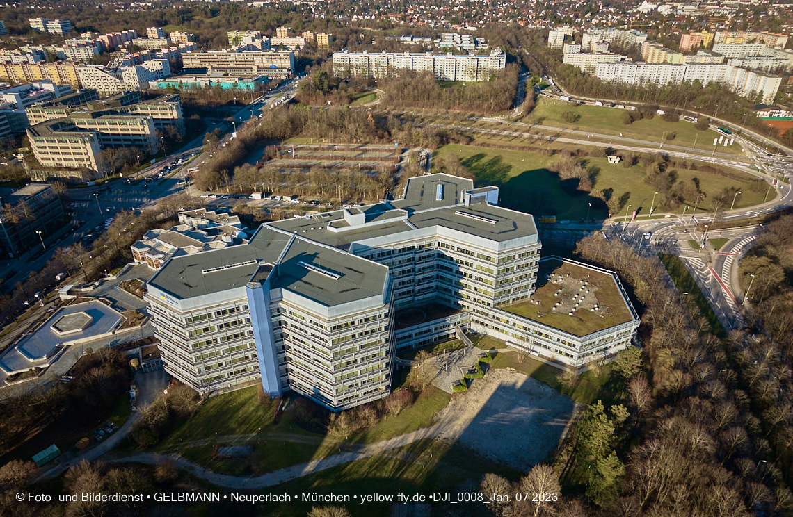 07.01.2023 - Umgebung in Neuperlach